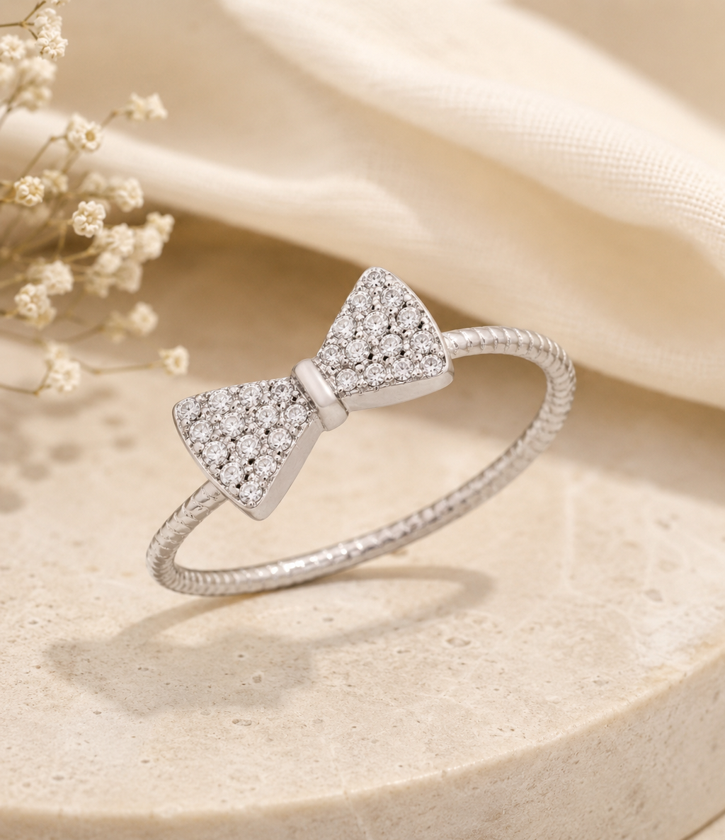 Gracefully Tied Ring