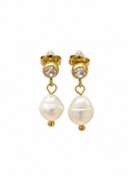 Seaside Starlight Pearl Earrings