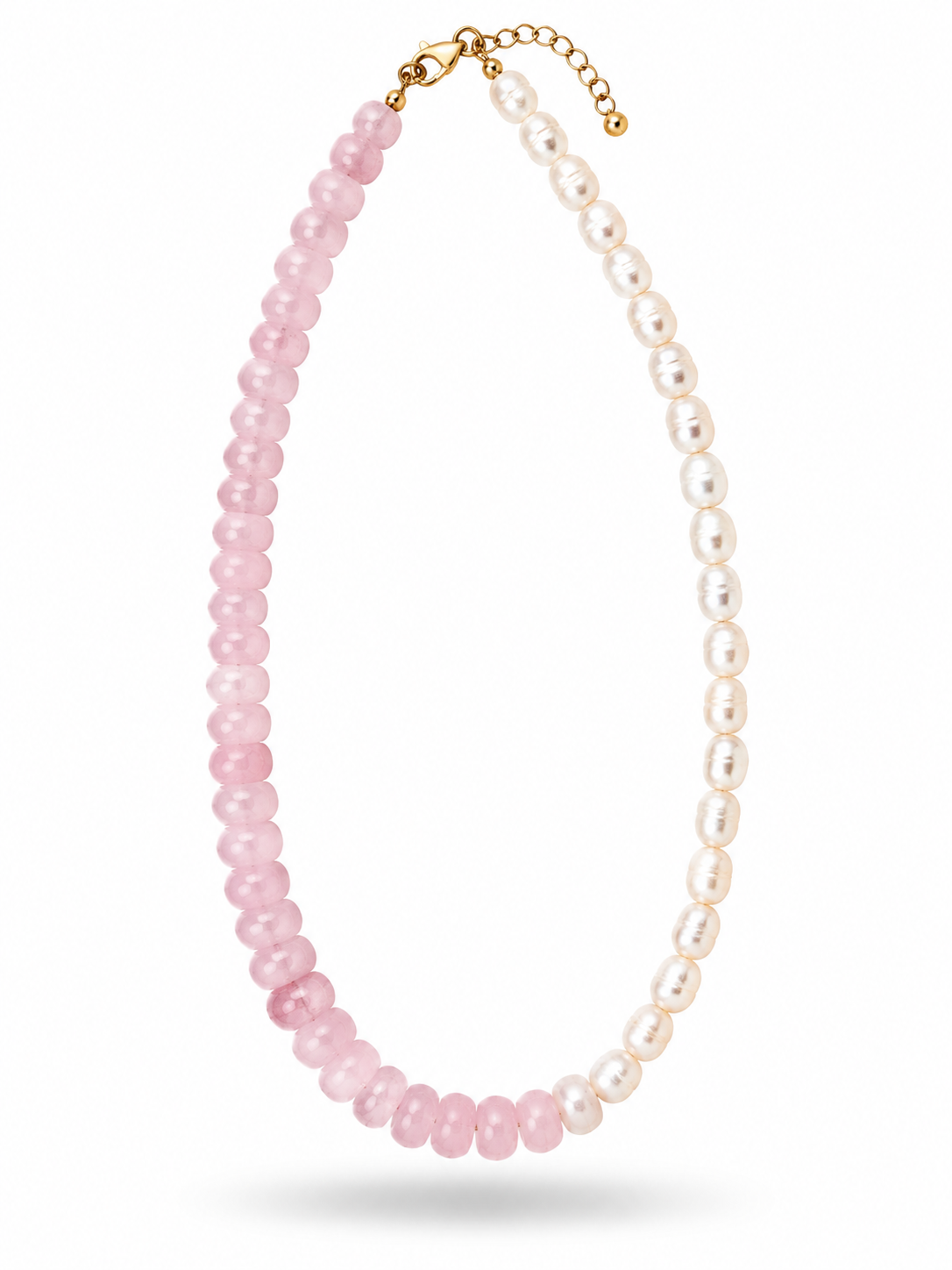 Pink Shores Pearl Necklace