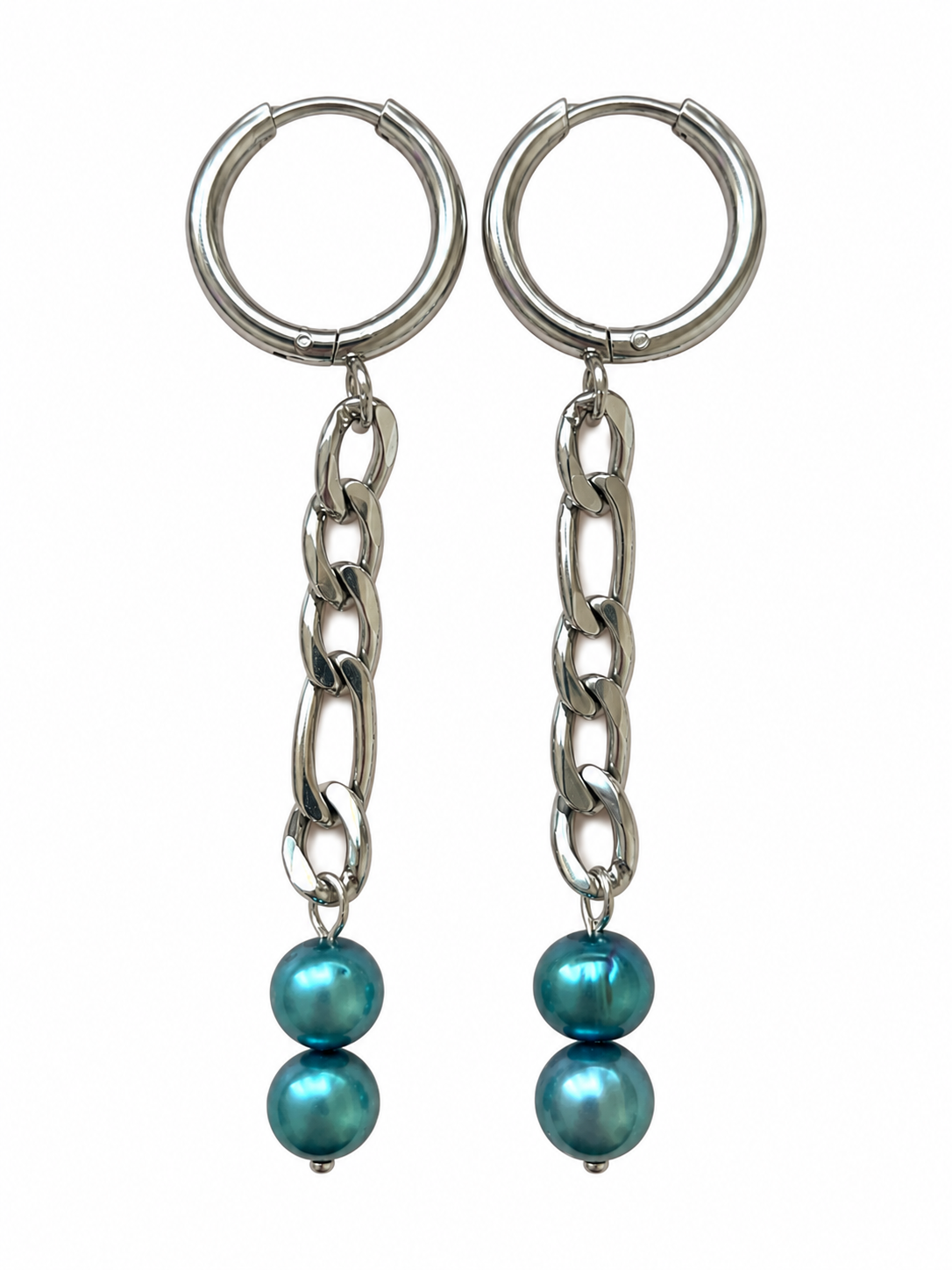 Winter Tides Pearl Drop Earrings