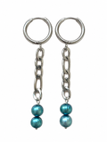 Winter Tides Pearl Drop Earrings