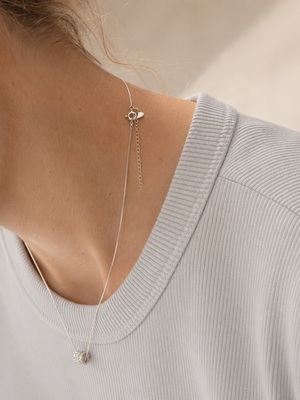 Celeste Moissanite Pendant Necklace