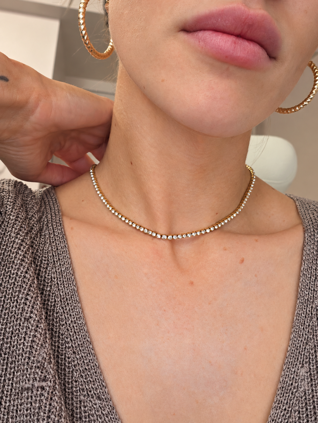 The Current Tennis Necklace