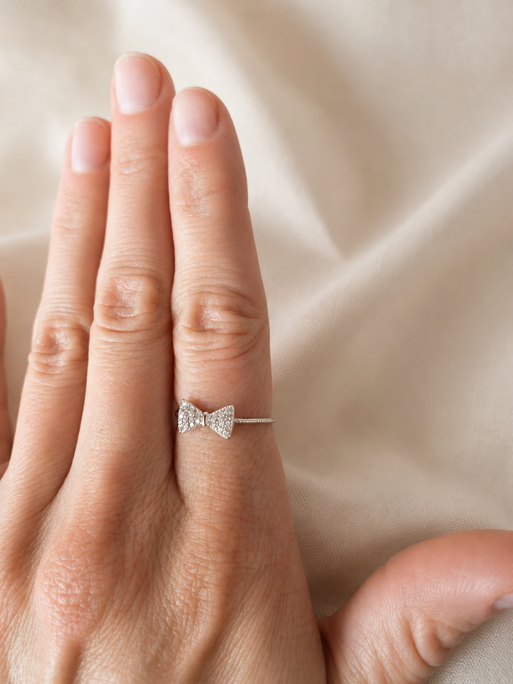 Gracefully Tied Ring