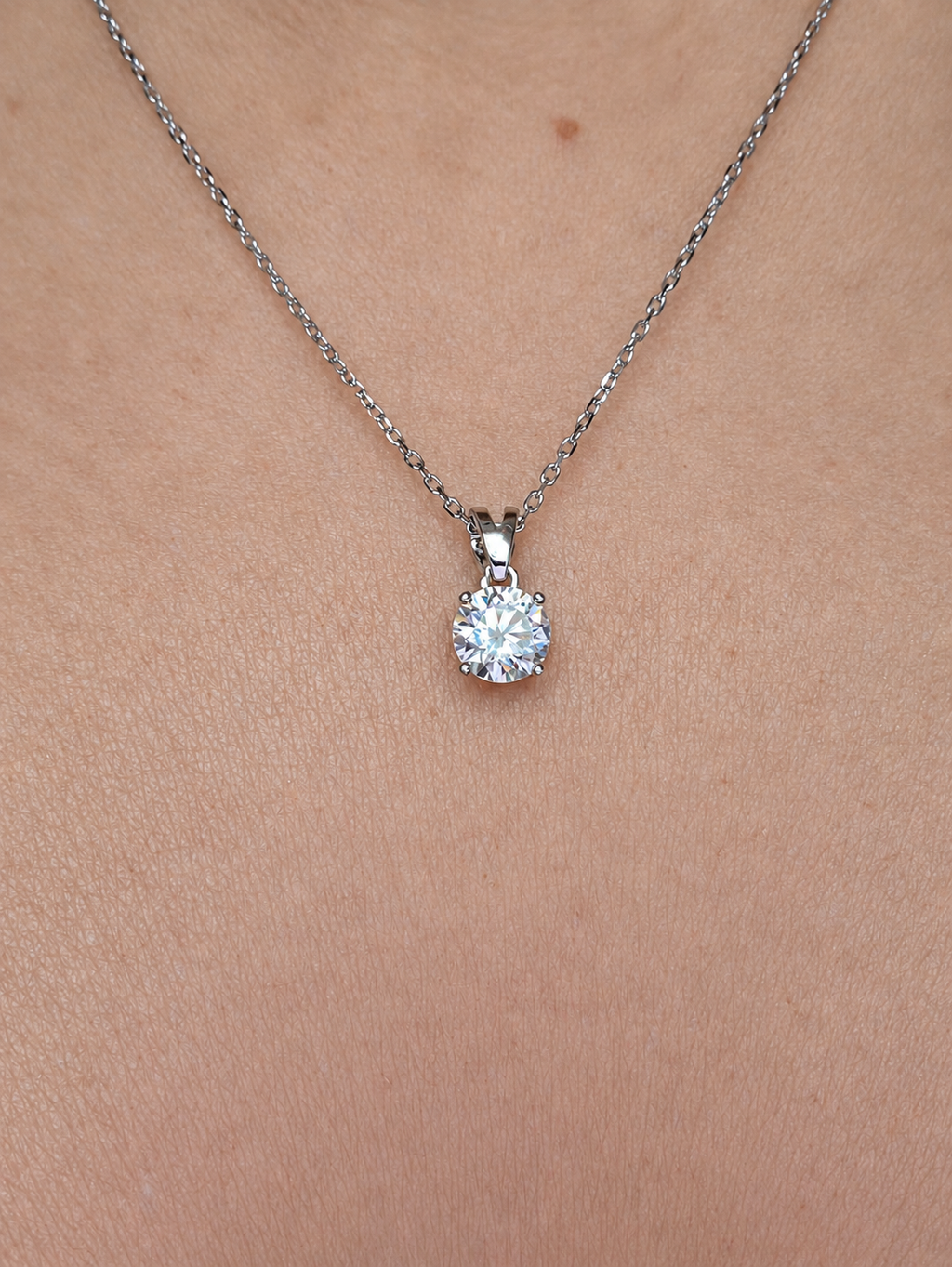 Morning Tide Moissanite Necklace