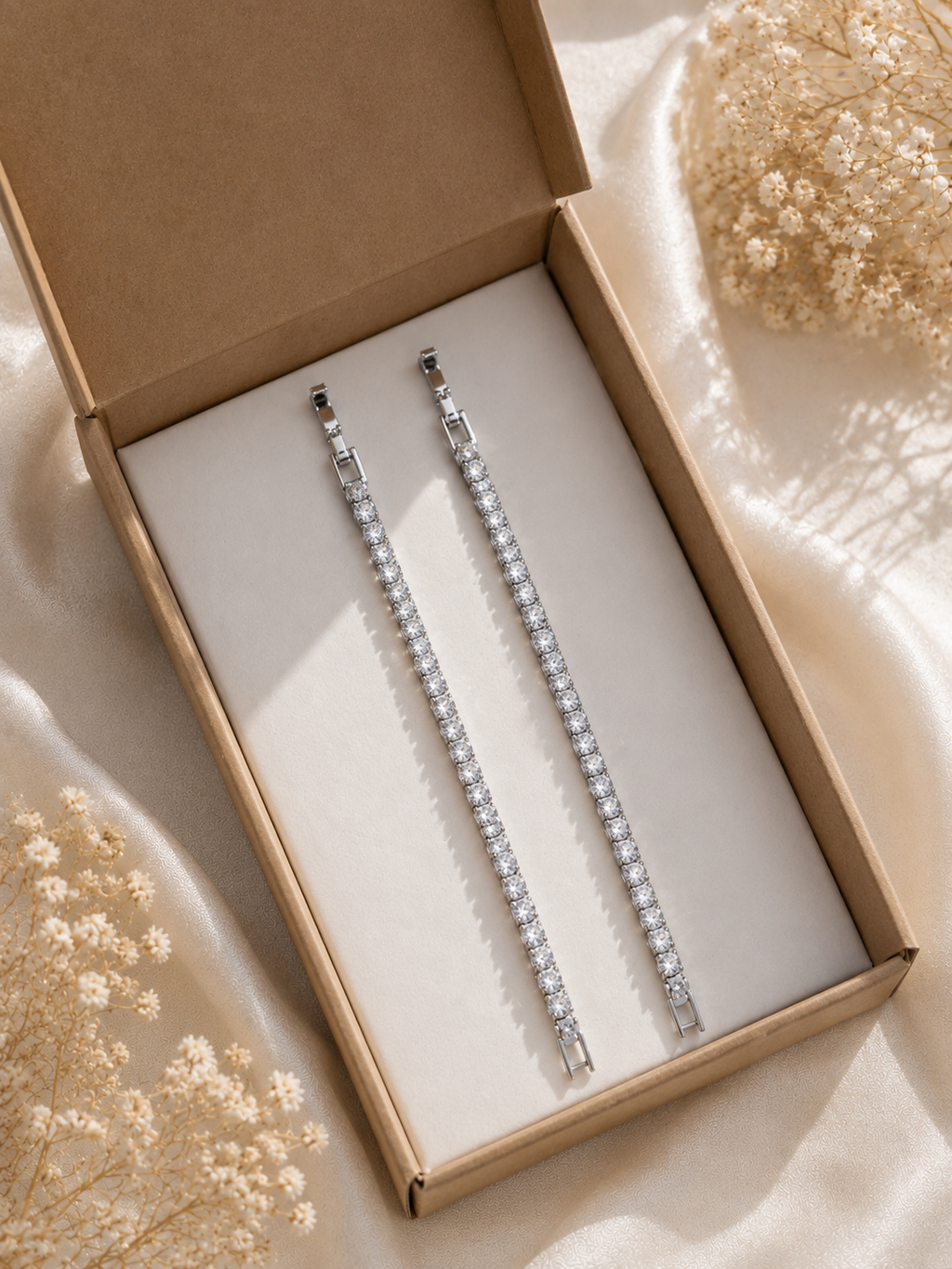 The Luminous Tennis Bracelet Set