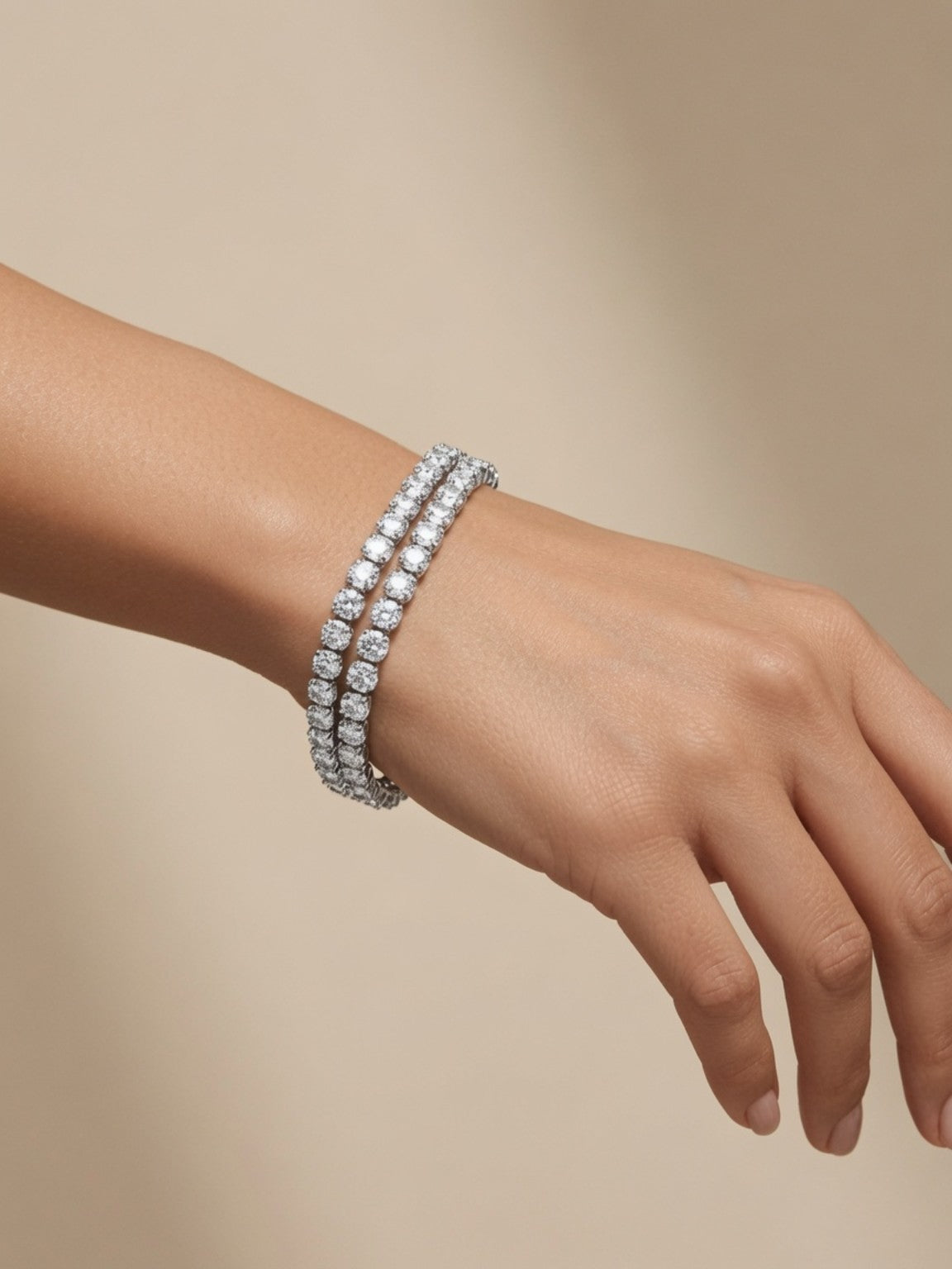 The Luminous Tennis Bracelet Set