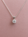 Morning Tide Moissanite Necklace