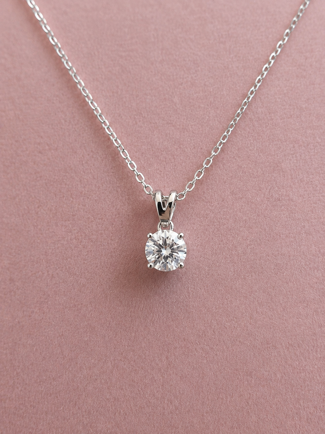 Morning Tide Moissanite Necklace
