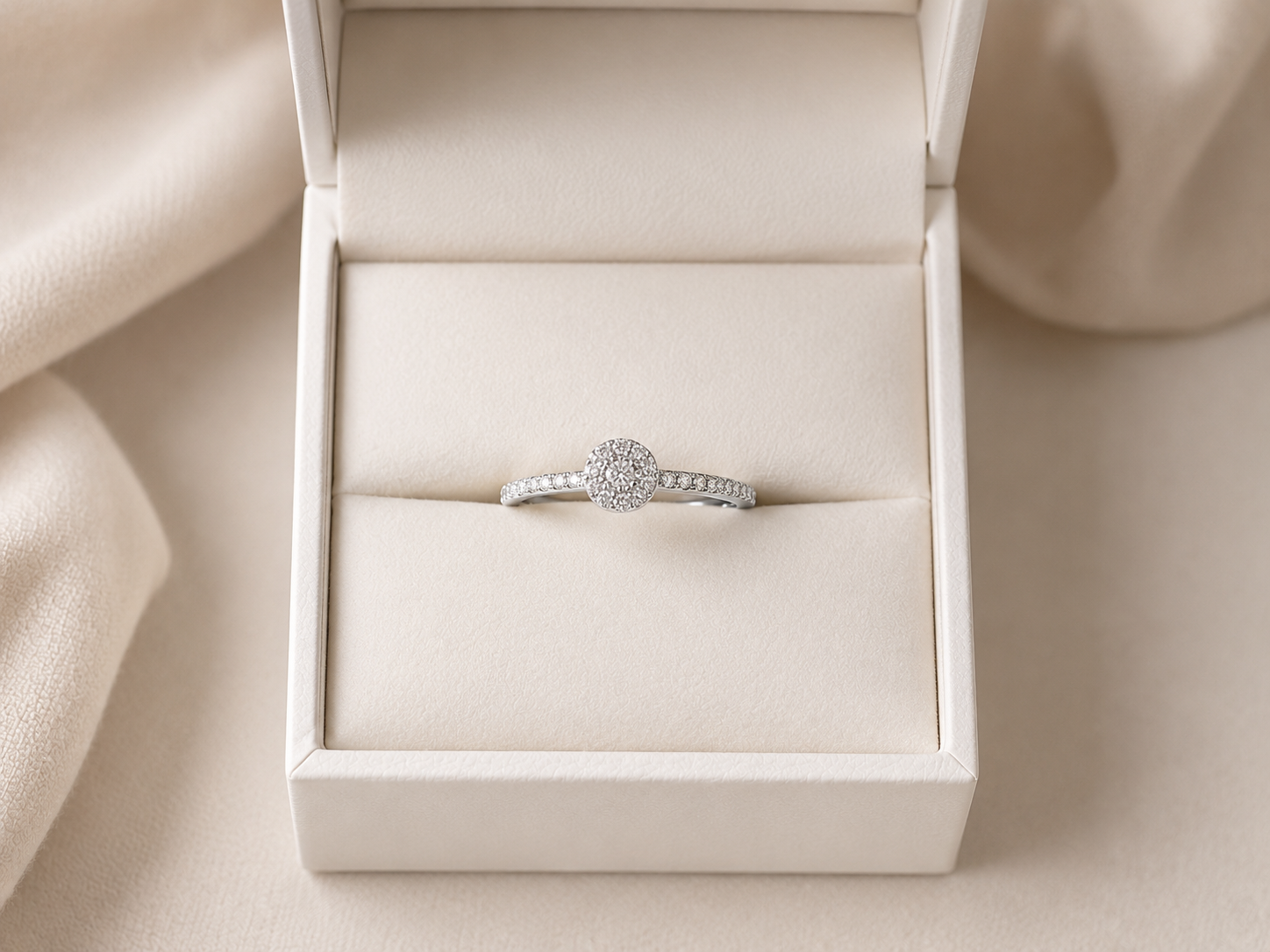 Starlight Halo Ring