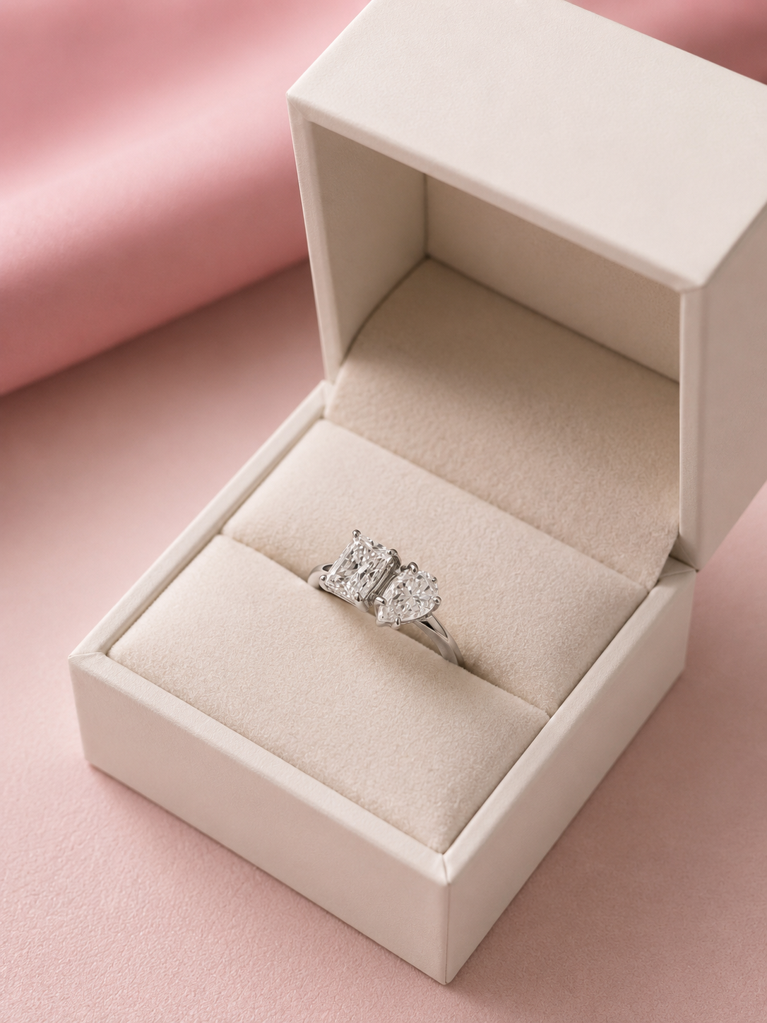The Keyara Moissanite Ring