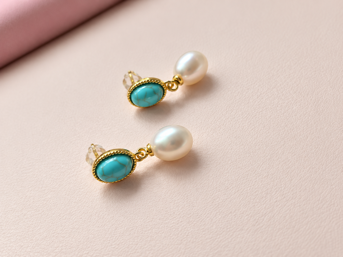Laguna Pearl Earrings