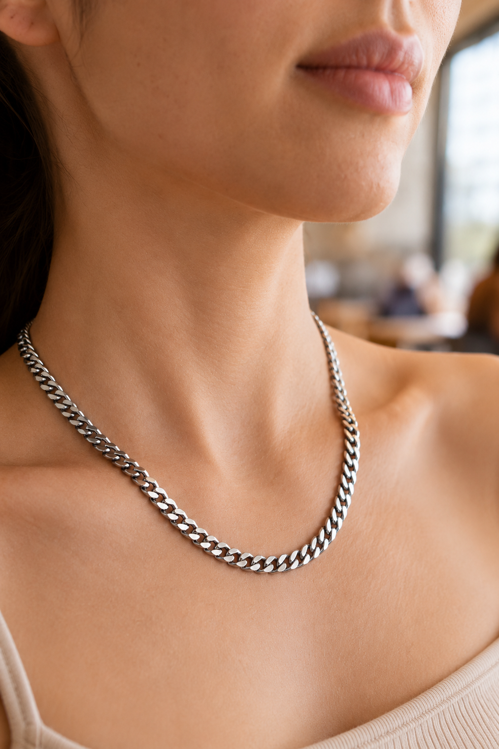 Signature Curb Chain Necklace