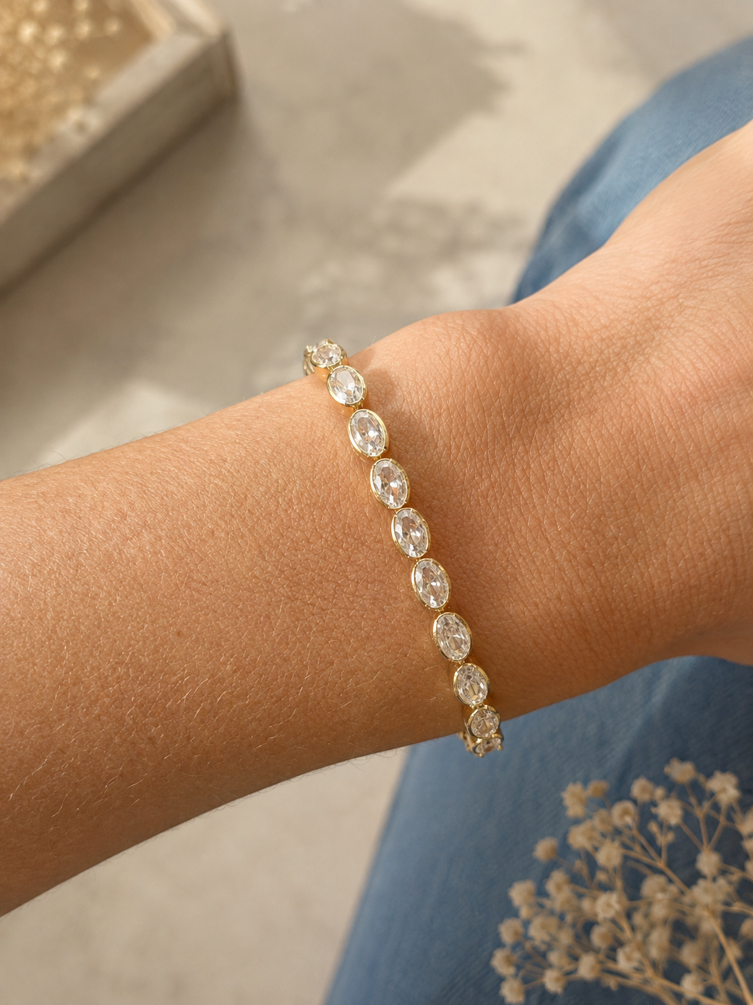 The Solara Tennis Bracelet