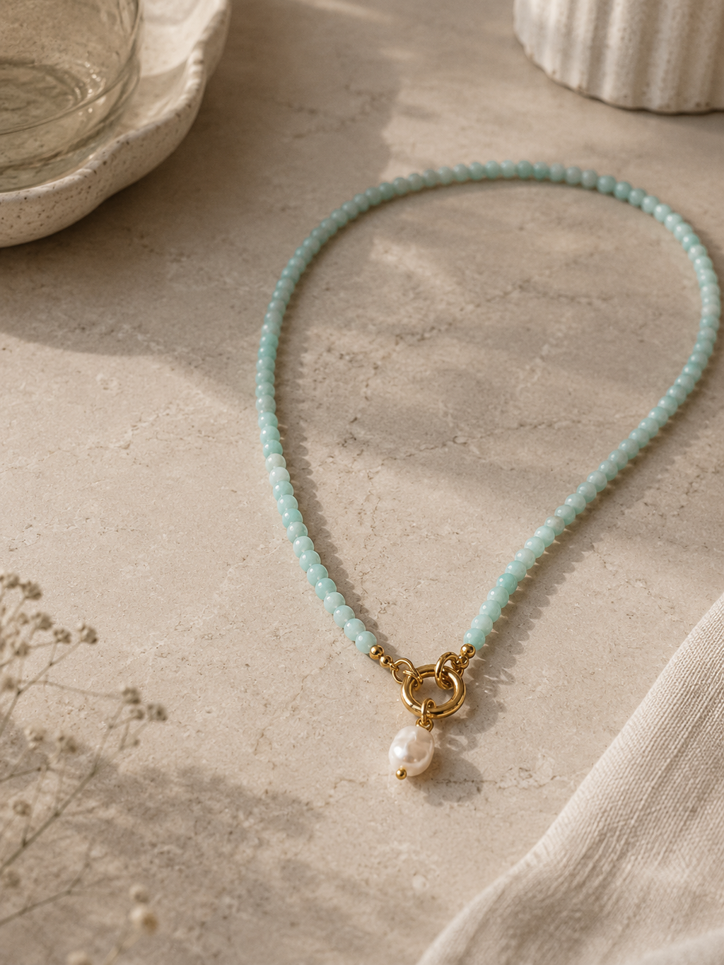 The Still Waters Amazonite Necklace