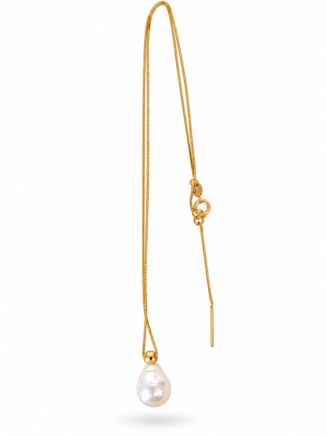 Freshwater Teardrop Pearl Necklace