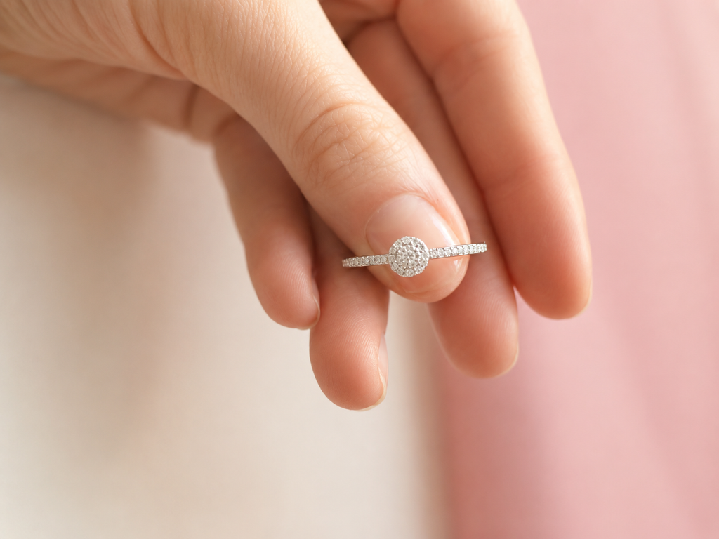 Starlight Halo Ring