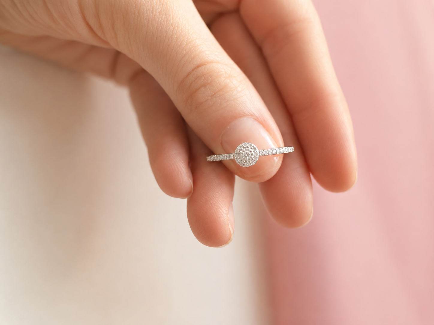 Starlight Halo Ring