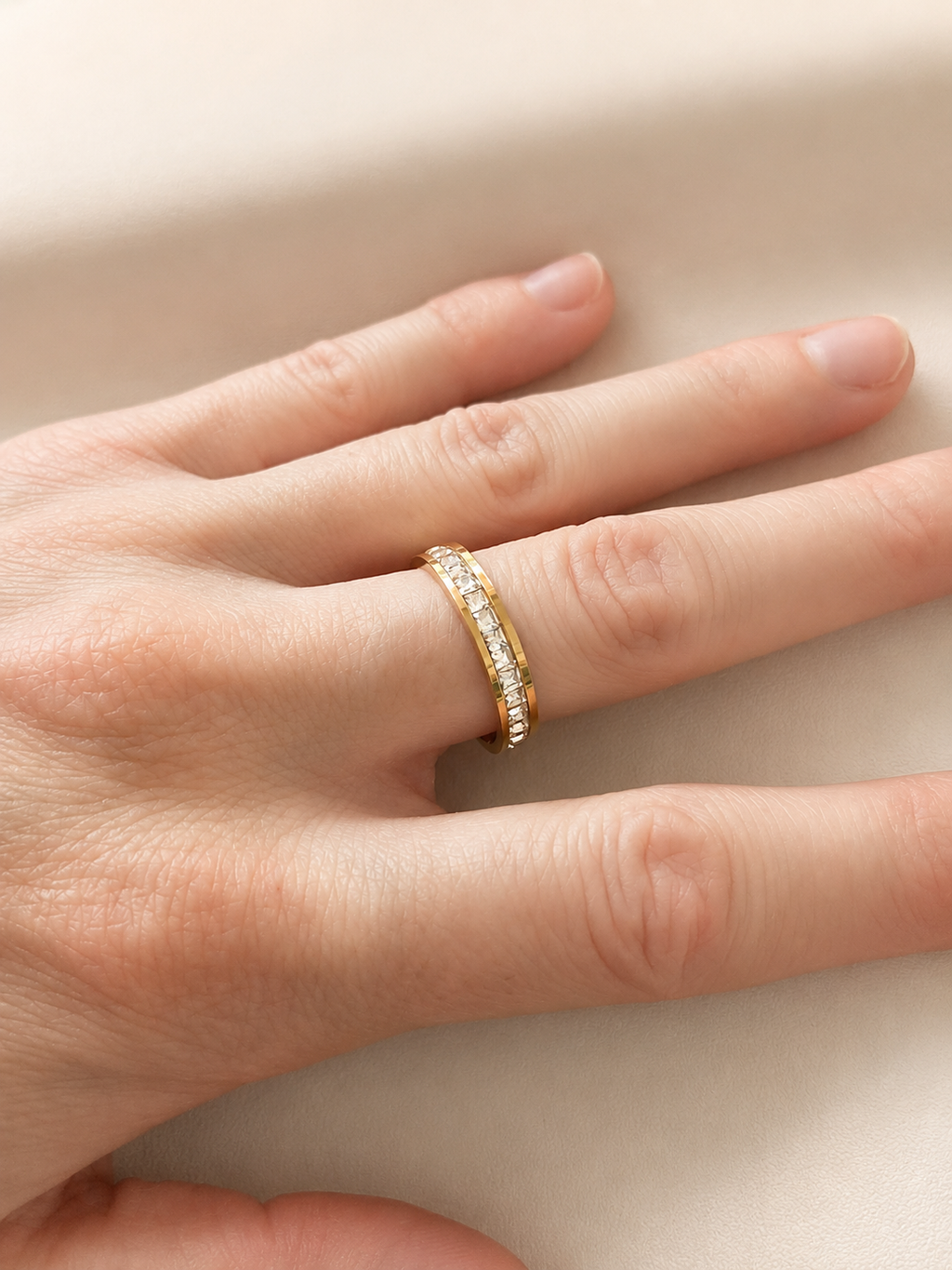 The Promise Gold Plated Band