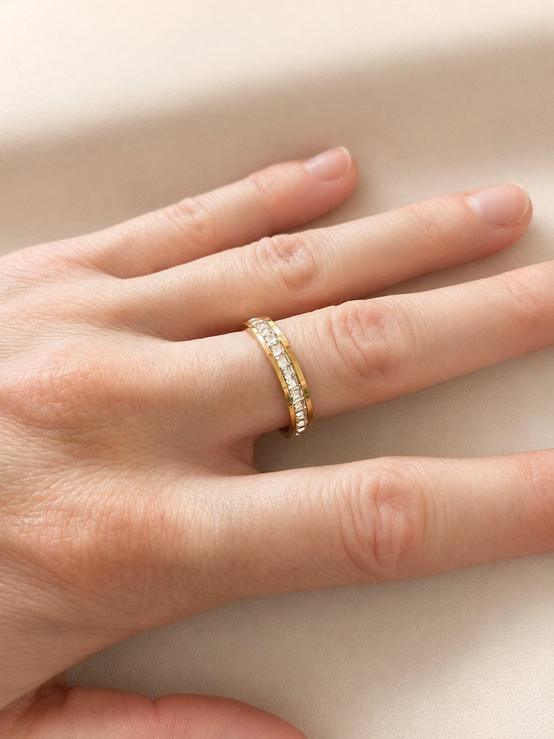 The Promise Gold Plated Band