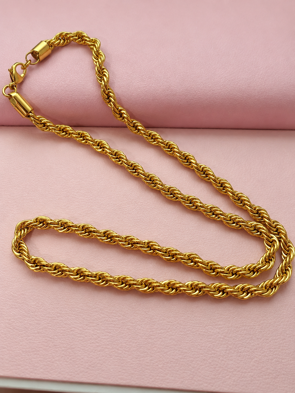 Three- Fold Cord Chain Necklace