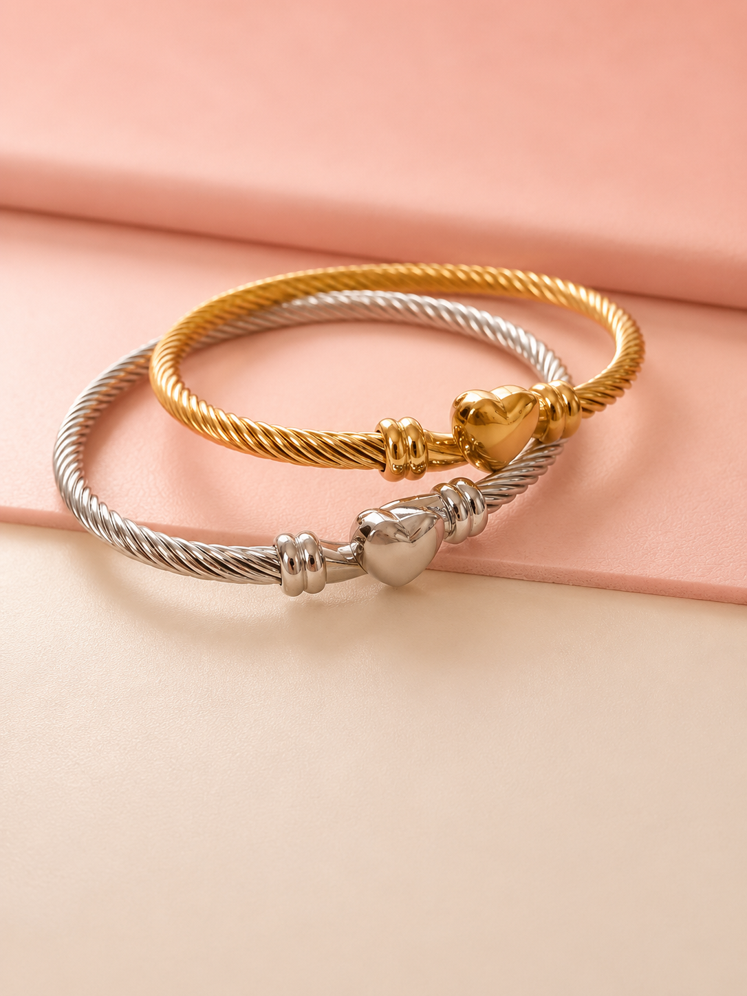 The Heart of Gold Cuff
