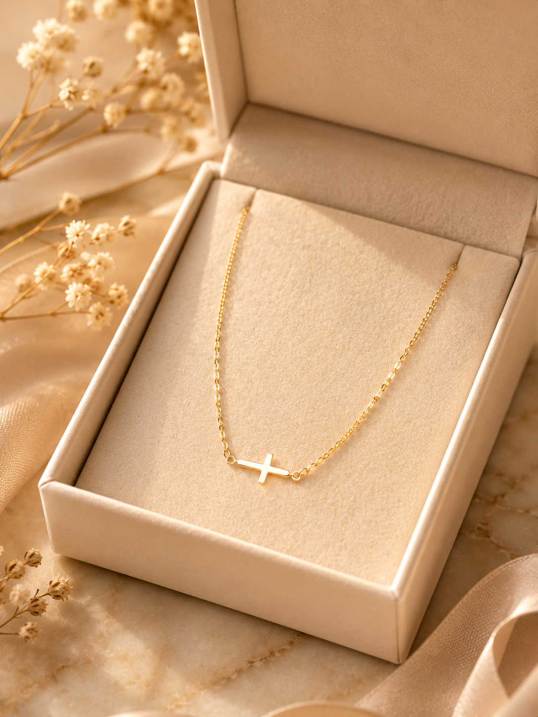 The Whisper Cross Necklace
