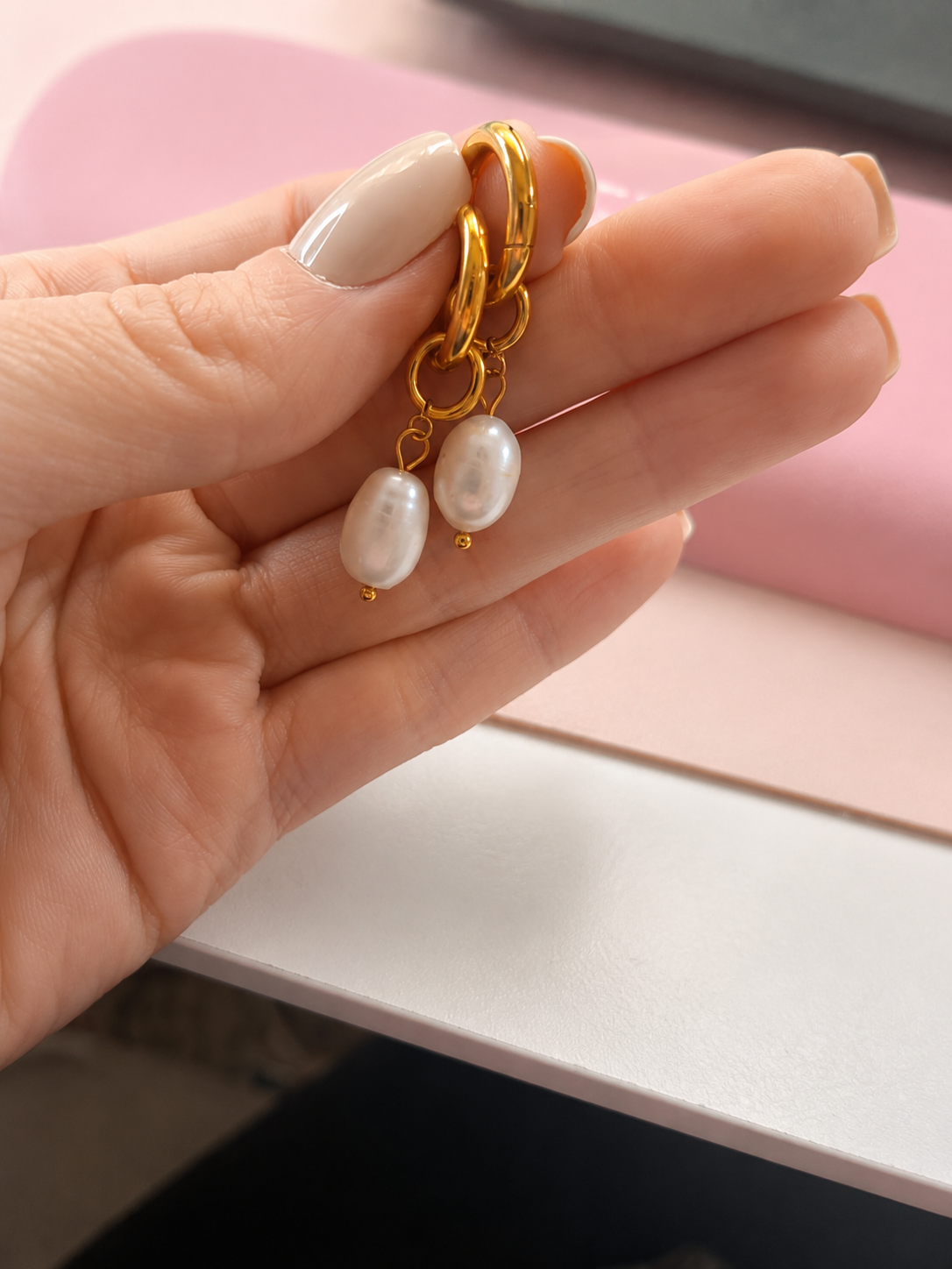 Sandbar Pearl Earrings