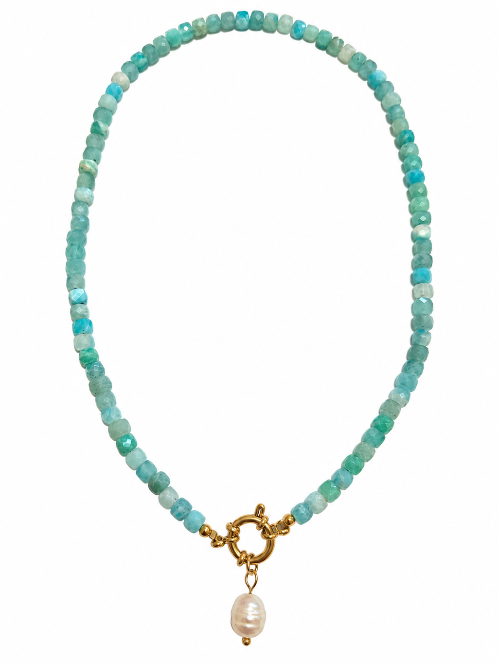 The Living Waters Amazonite Necklace