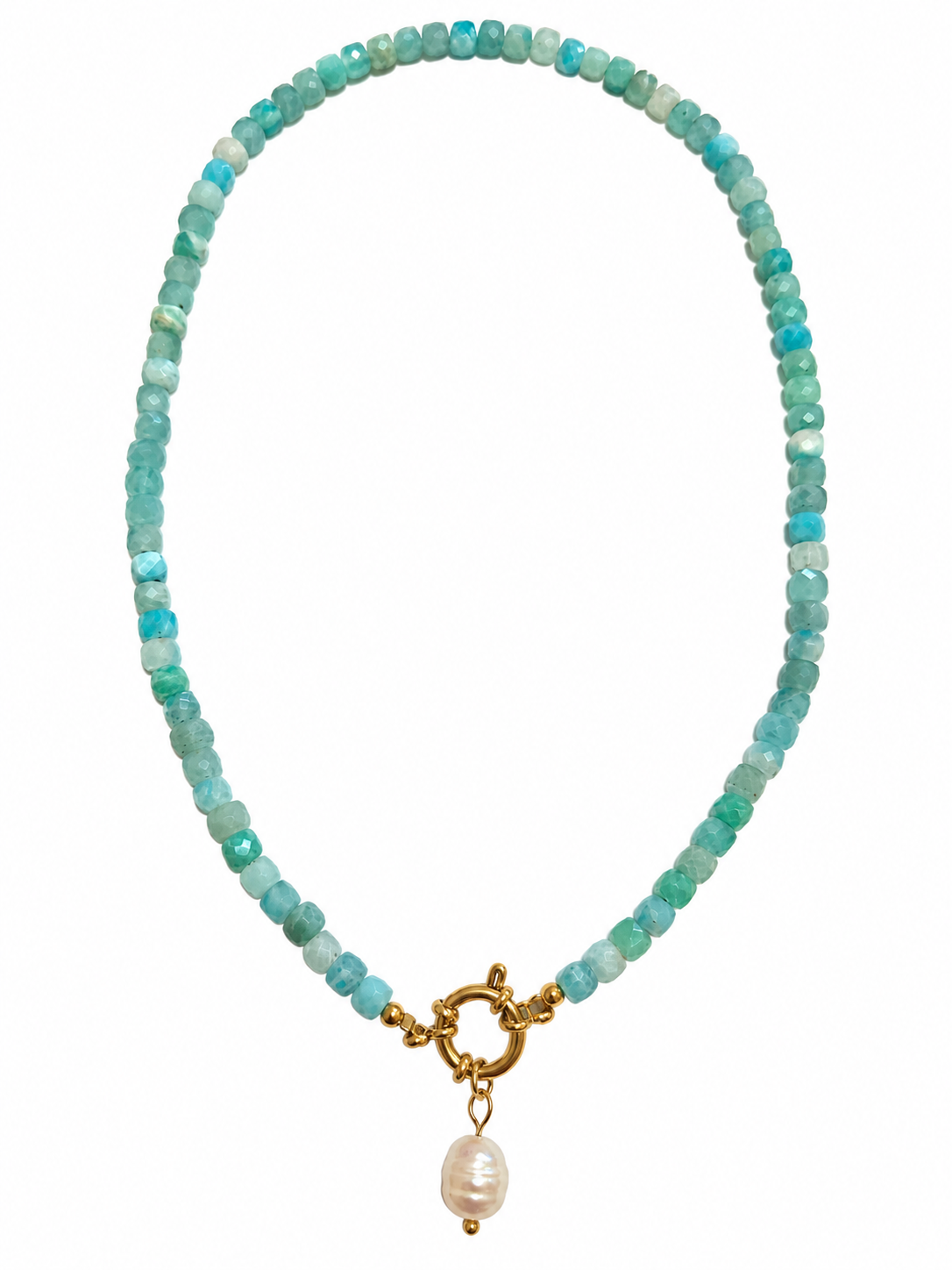 The Living Waters Amazonite Necklace