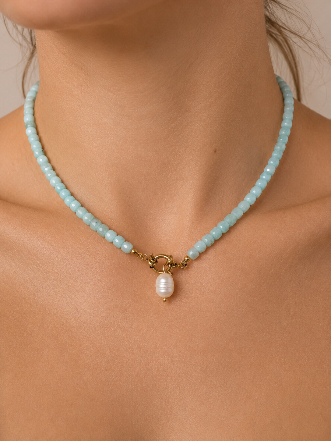 The Still Waters Amazonite Necklace