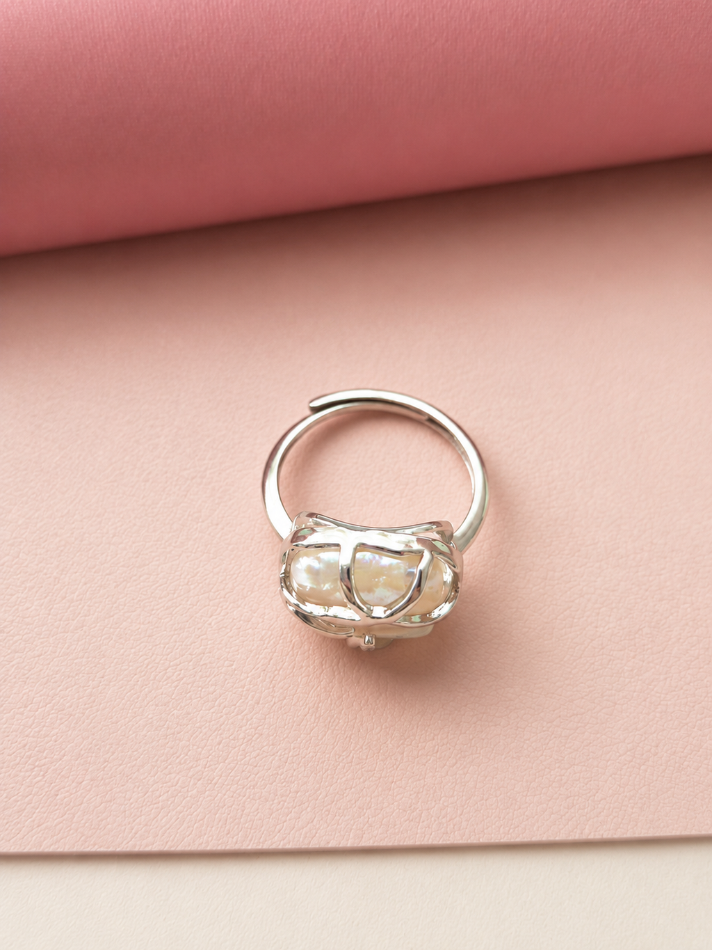 The Selene Baroque Pearl Ring