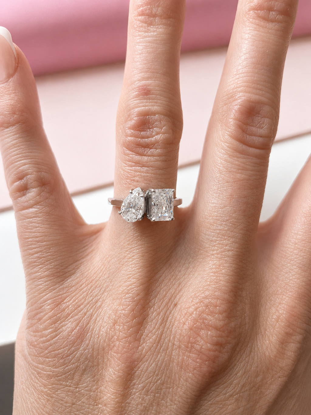The Keyara Moissanite Ring