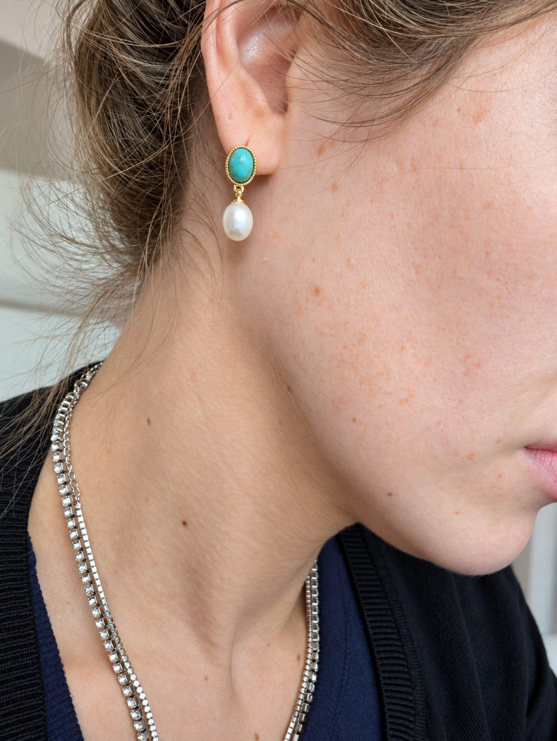 Laguna Pearl Earrings