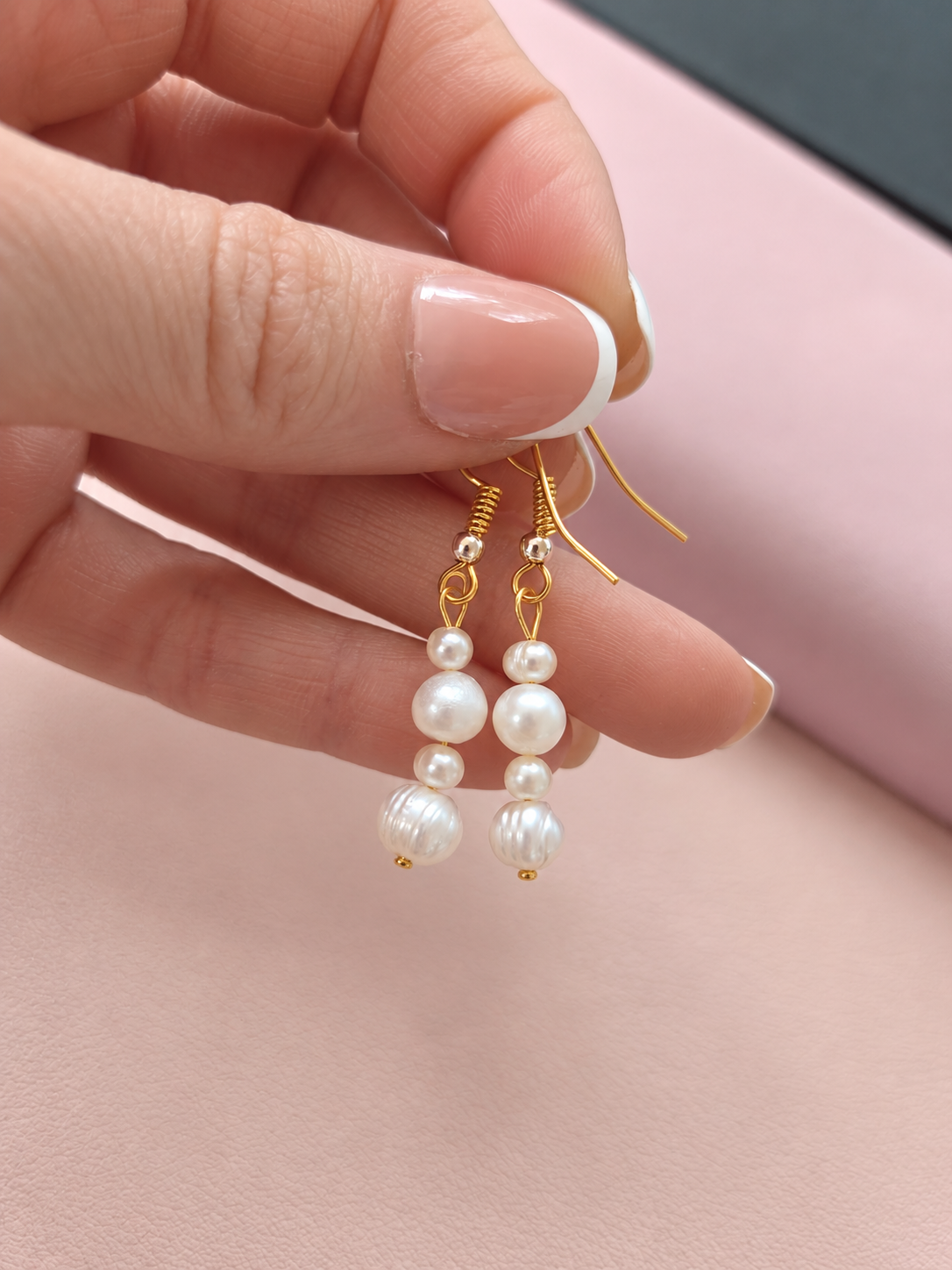 Pearl Cascade Earrings