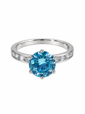 Living Waters Moissanite Ring
