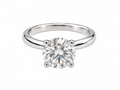 The Selah Moissanite Solitaire Ring