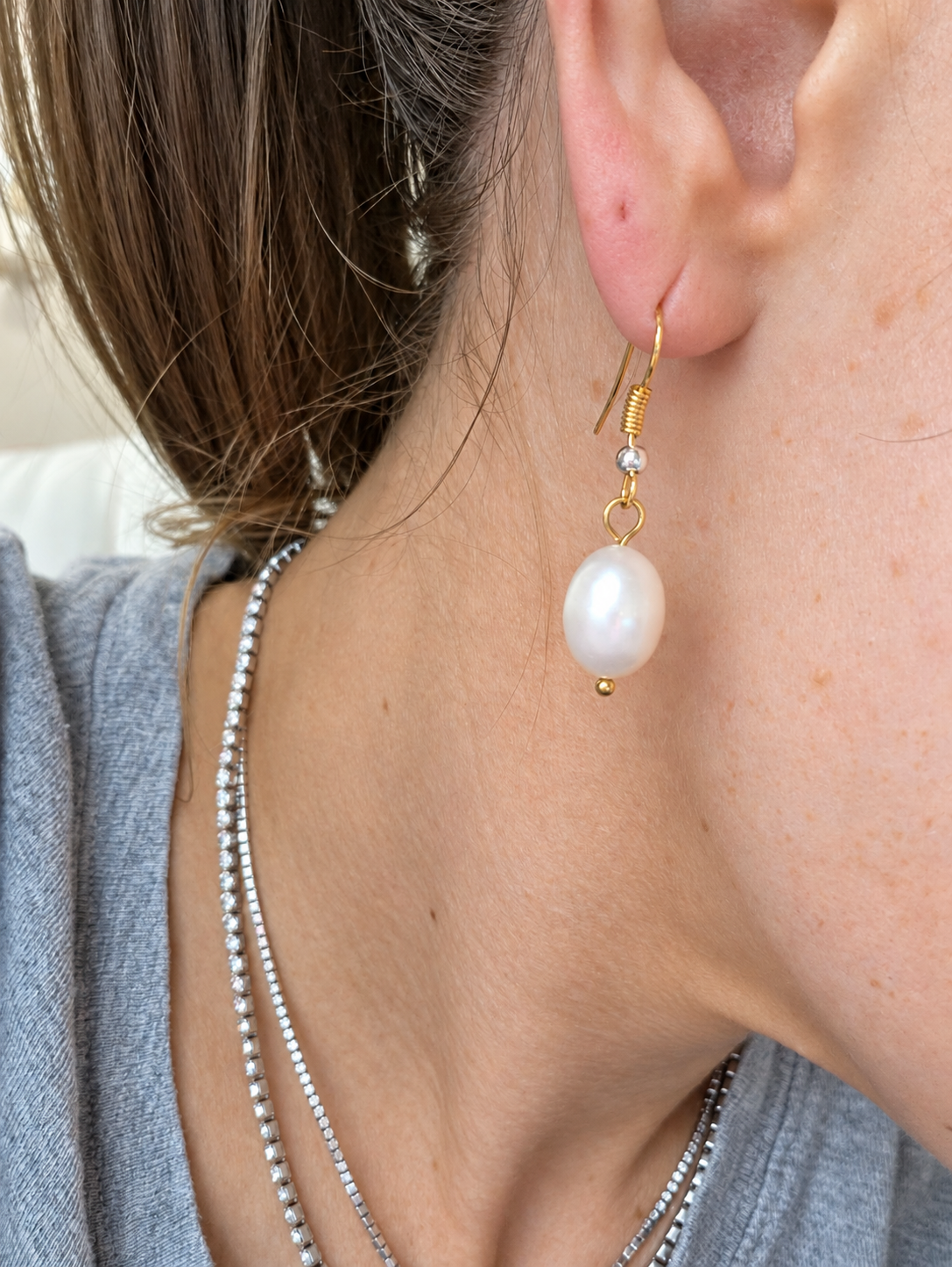 Sunday Pearl Earrings