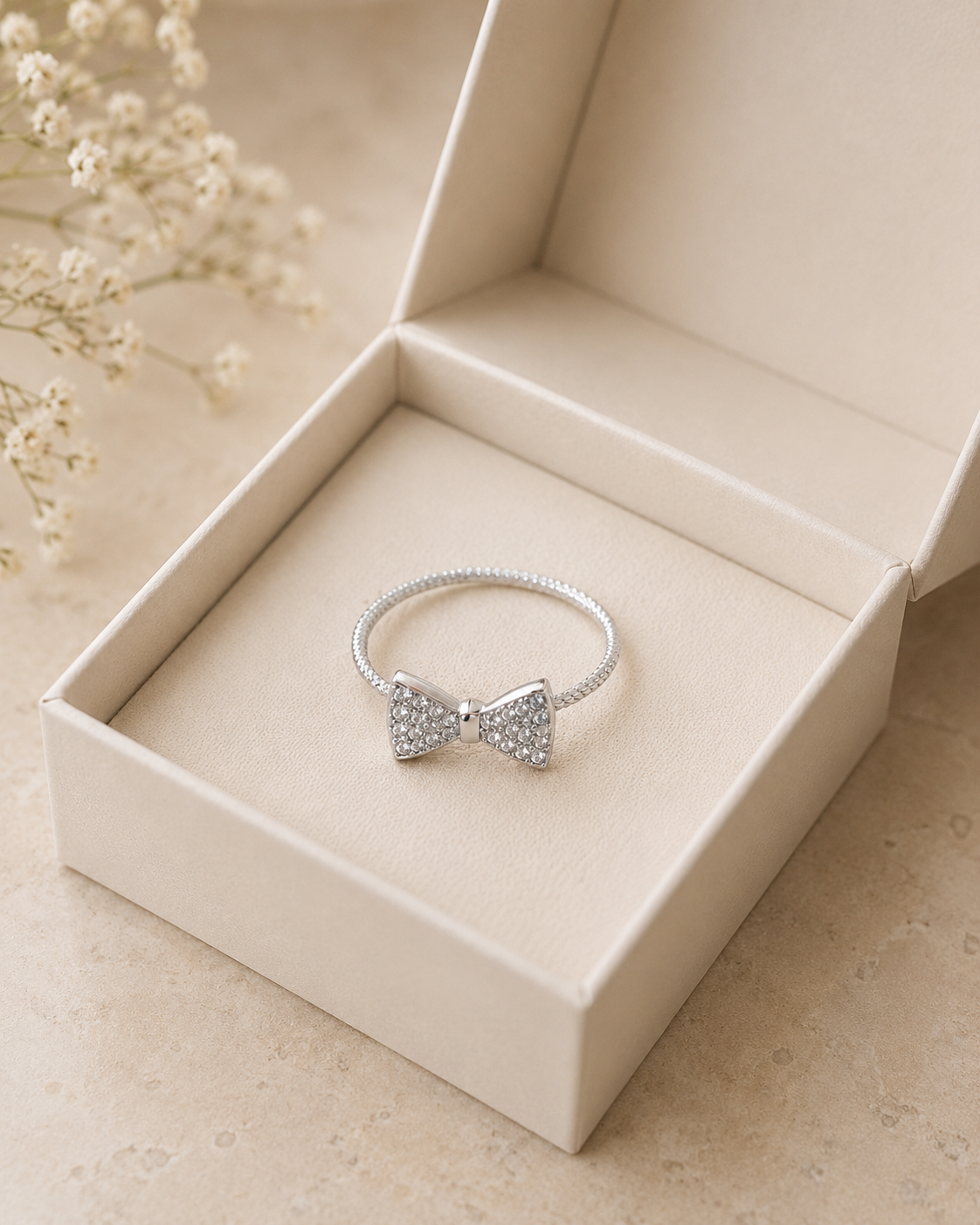 Gracefully Tied Ring