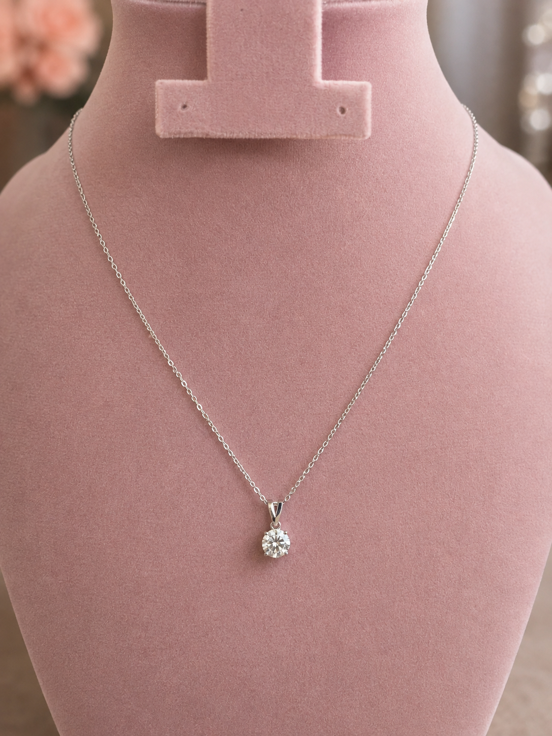Morning Tide Moissanite Necklace