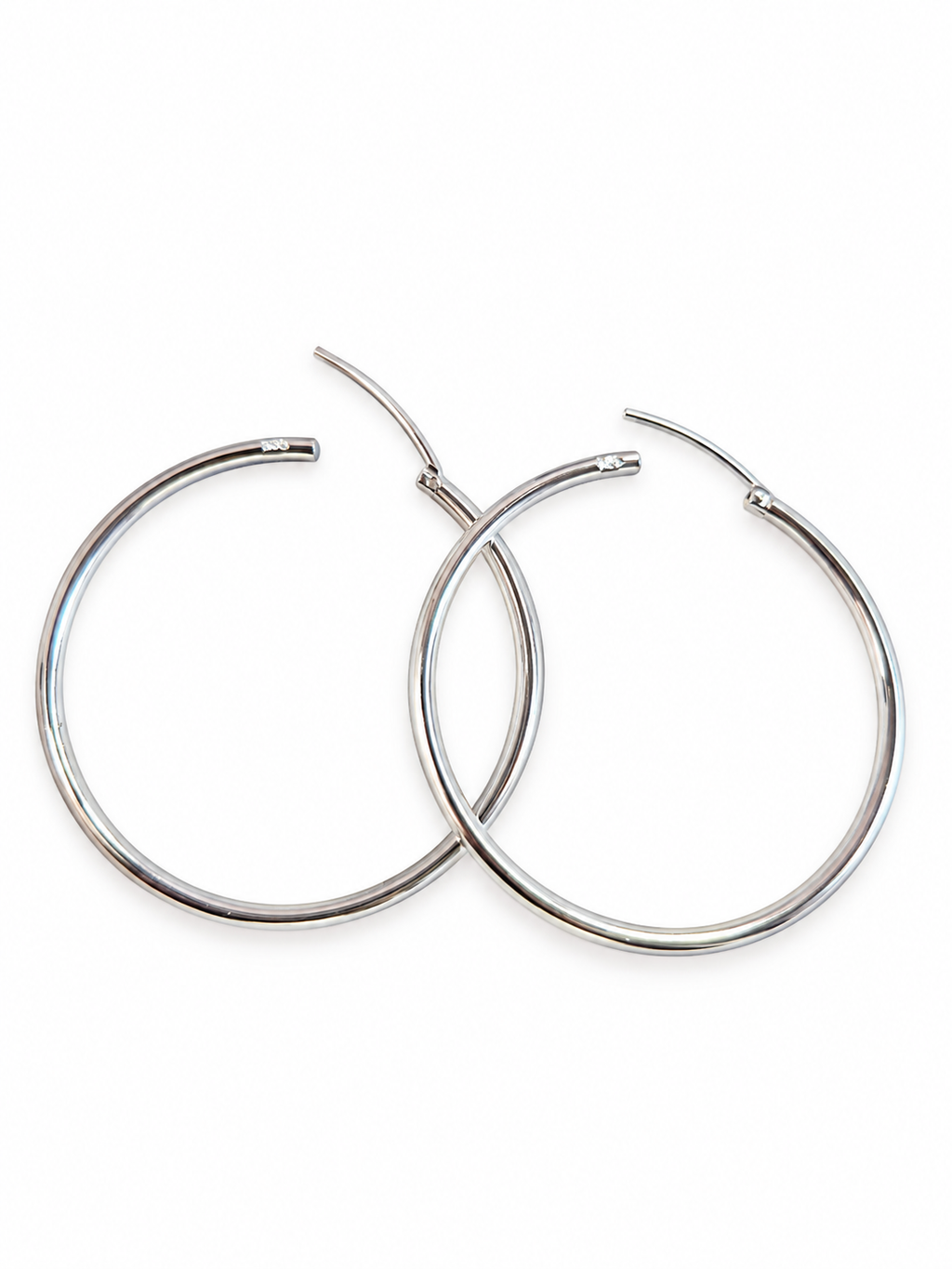 Sterling Silver Signature Hoops