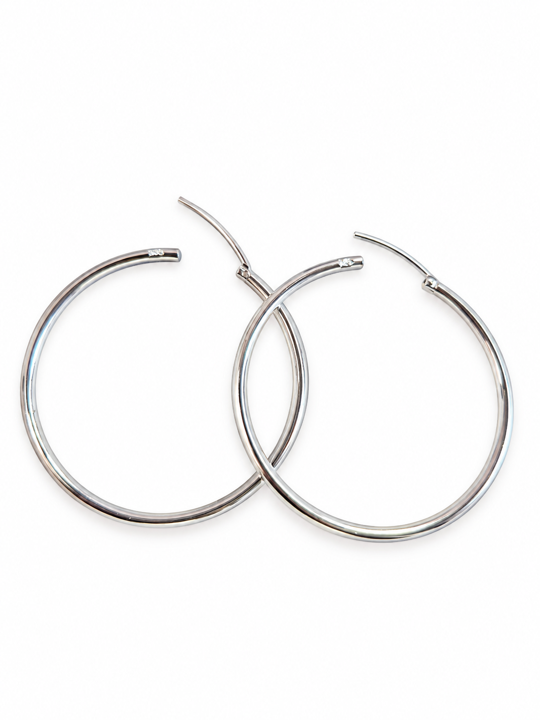 Sterling Silver Signature Hoops