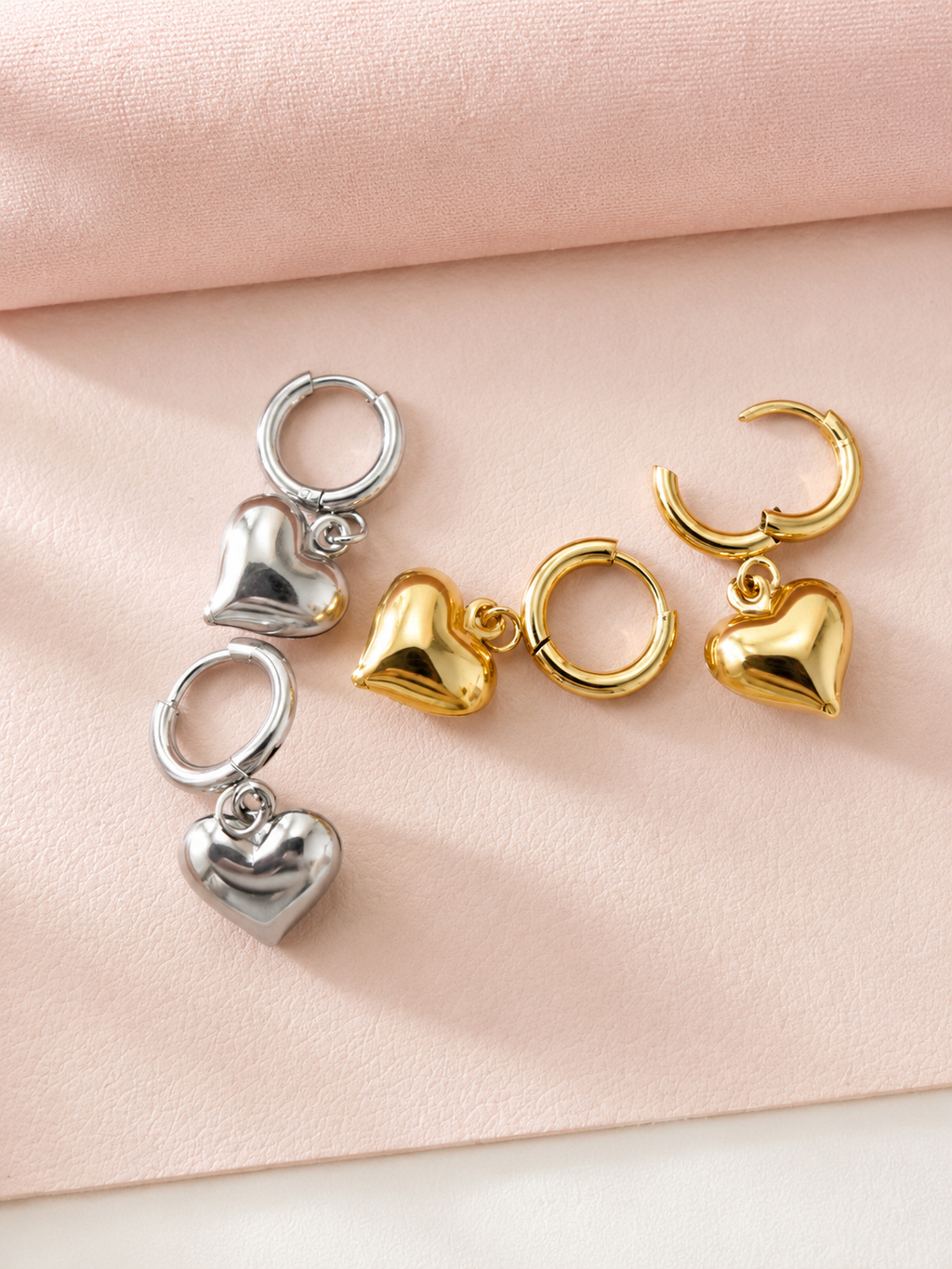 Heart to Heart Huggie Set