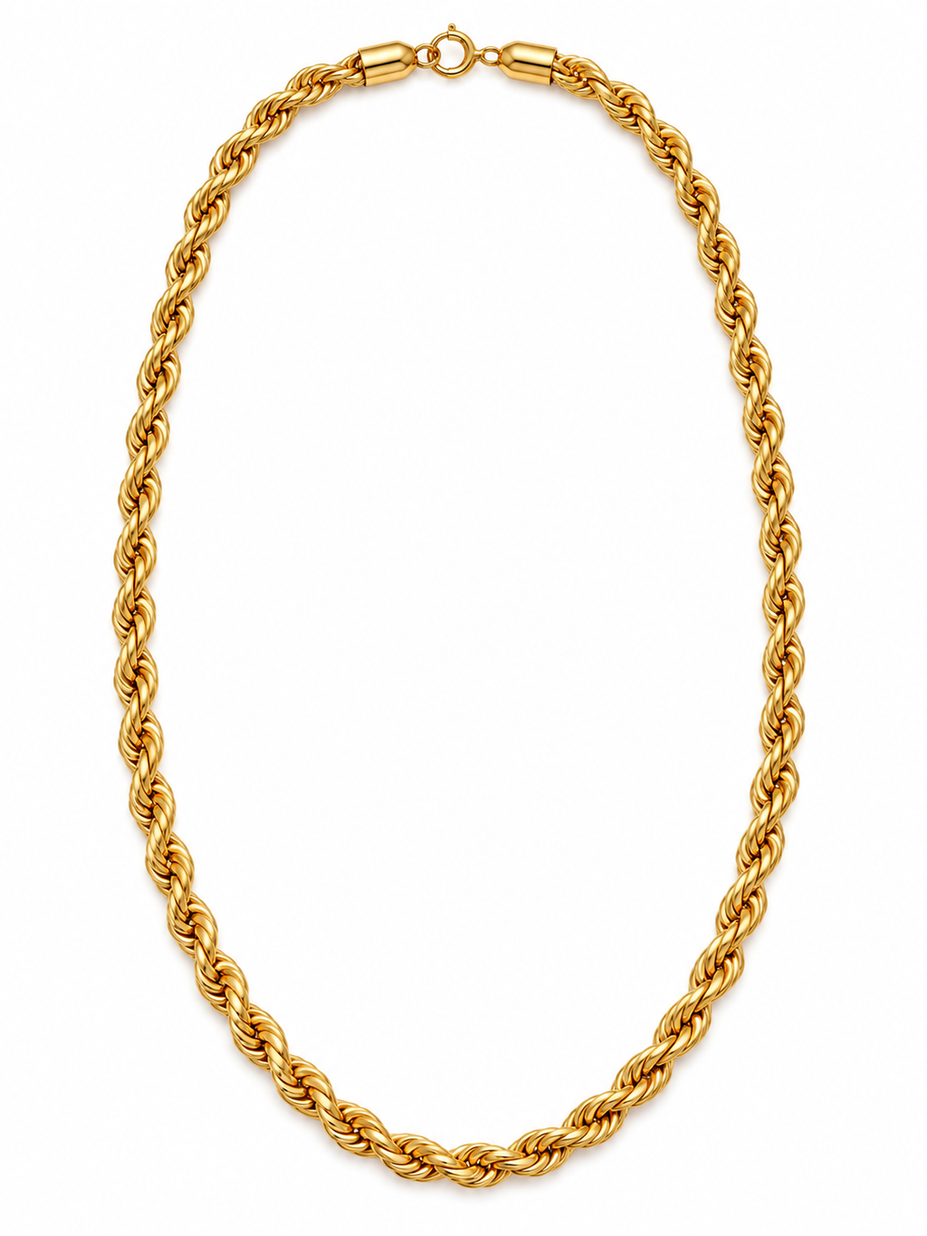 Three- Fold Cord Chain Necklace