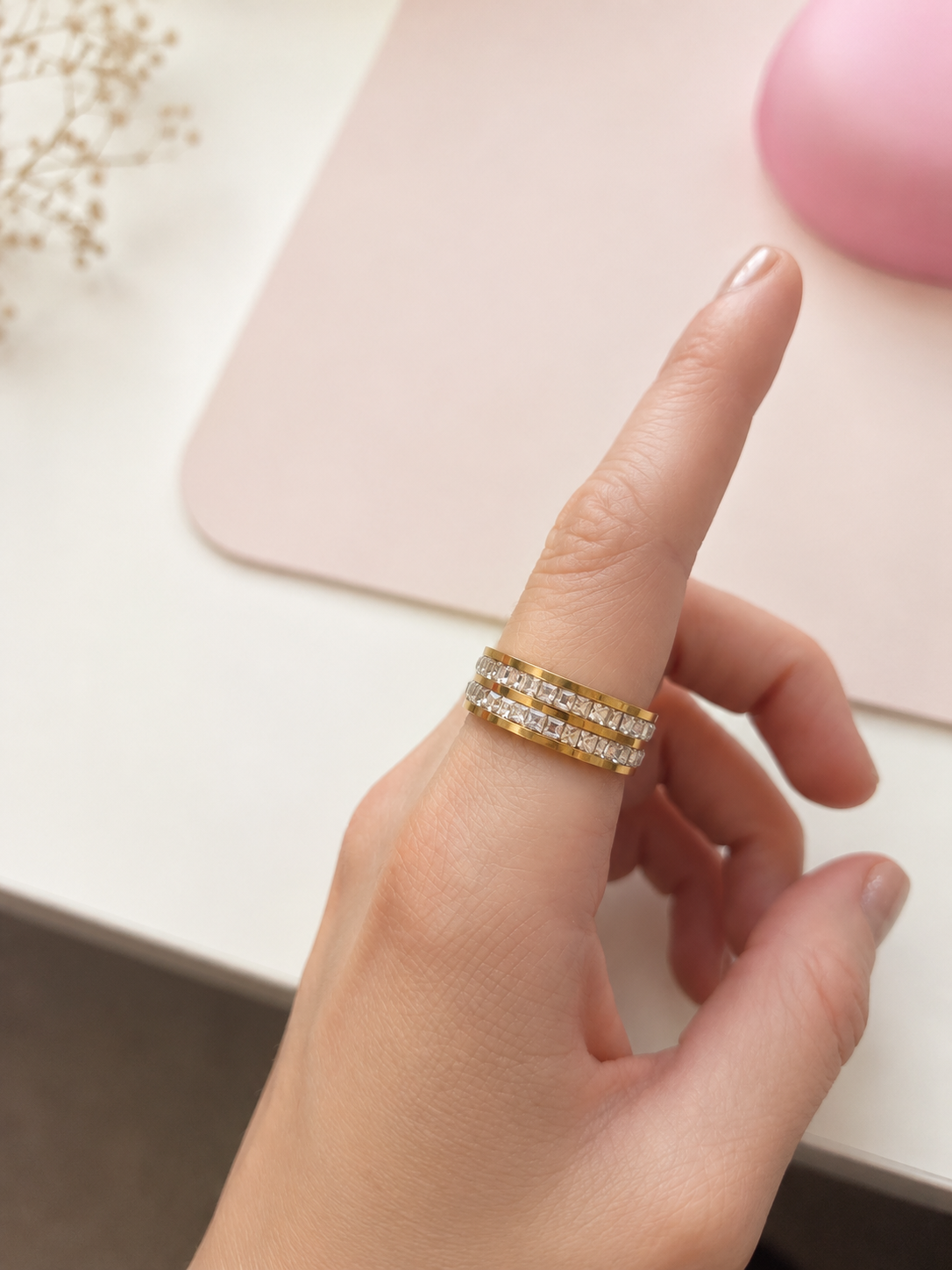 The Gold Plated Tara Ring