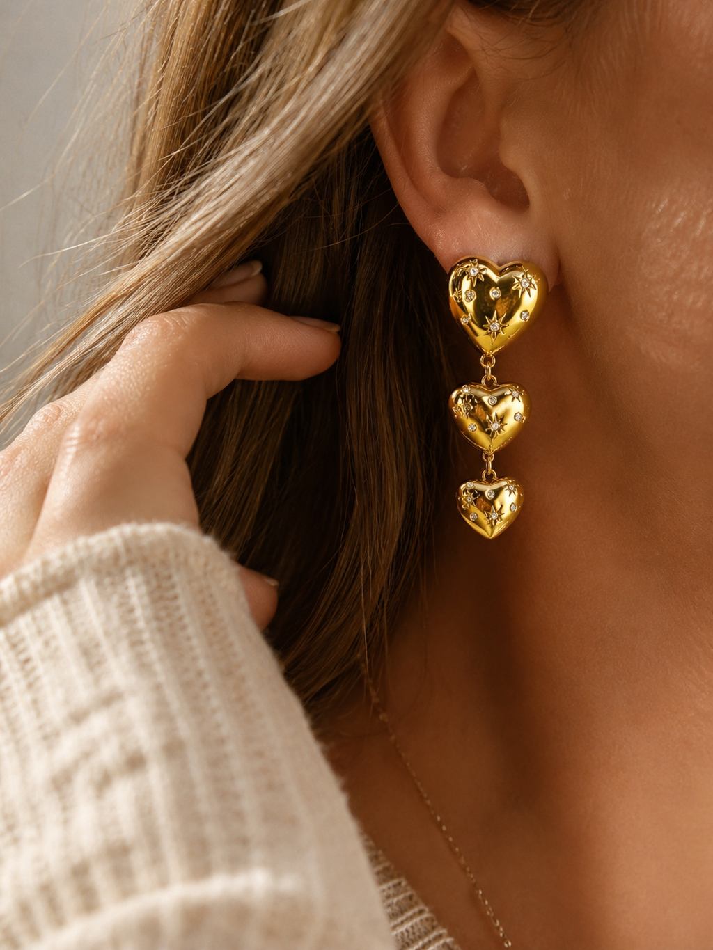 Sea of Hearts Earrings