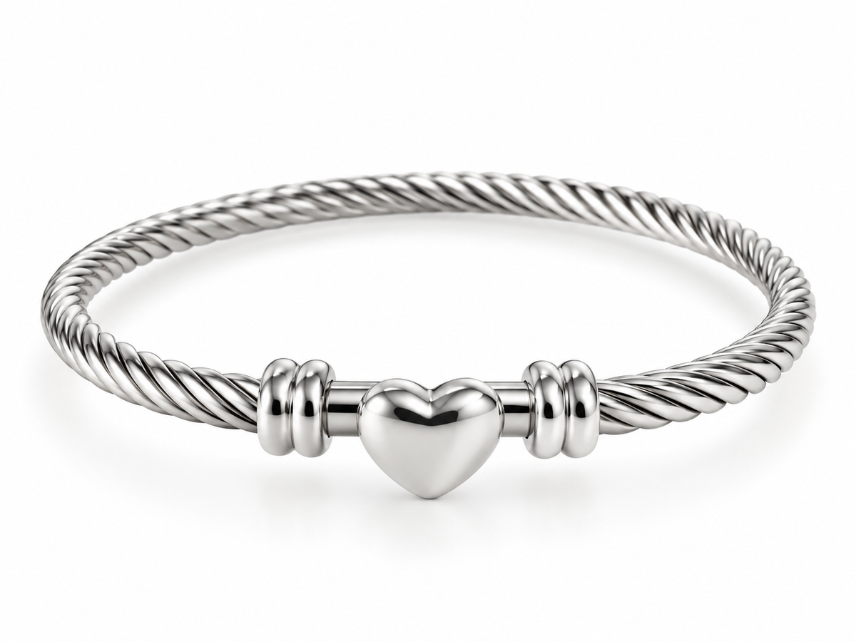 The Heart of Gold Cuff