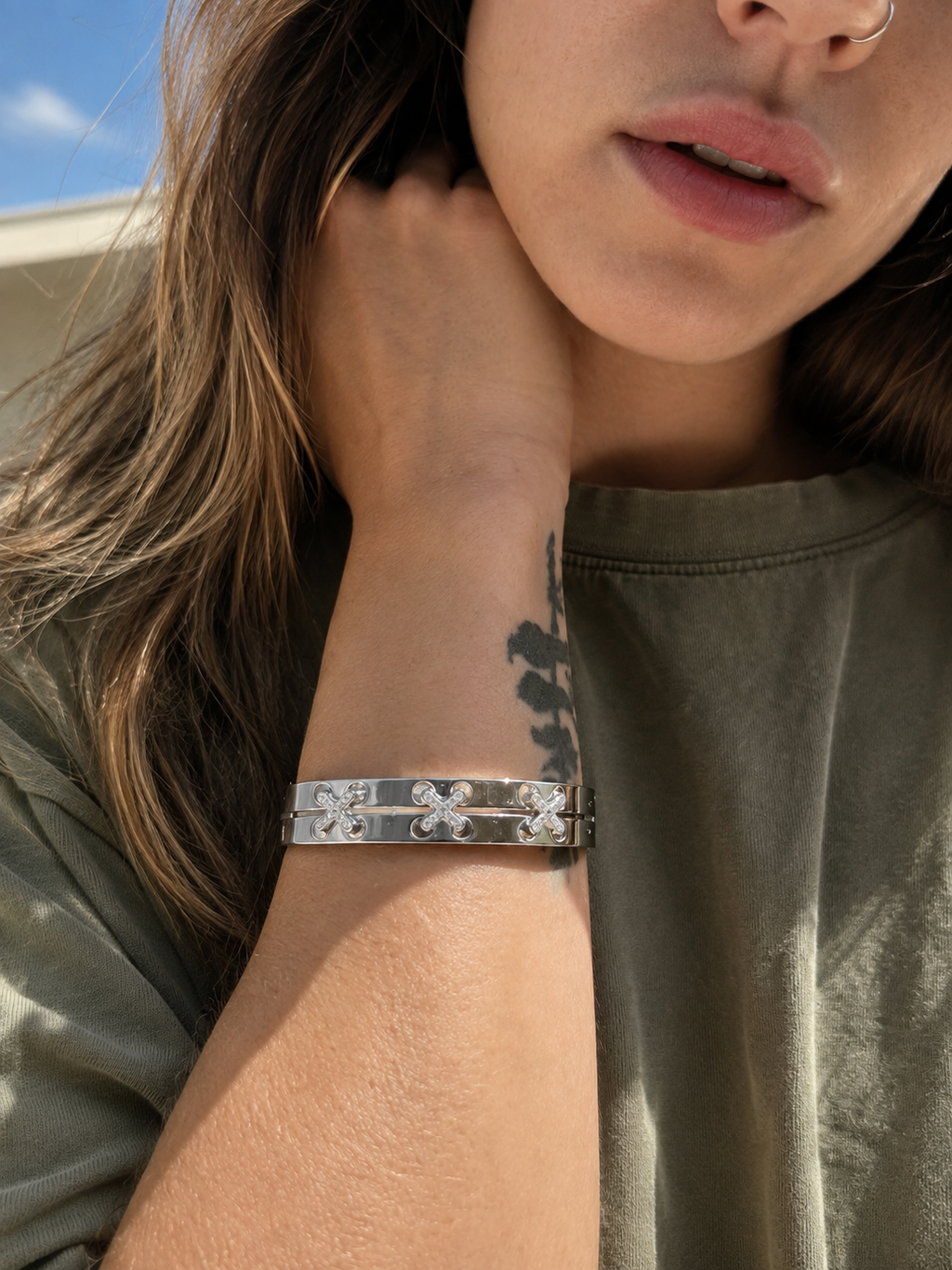 Harbor Criss Cross Cuff