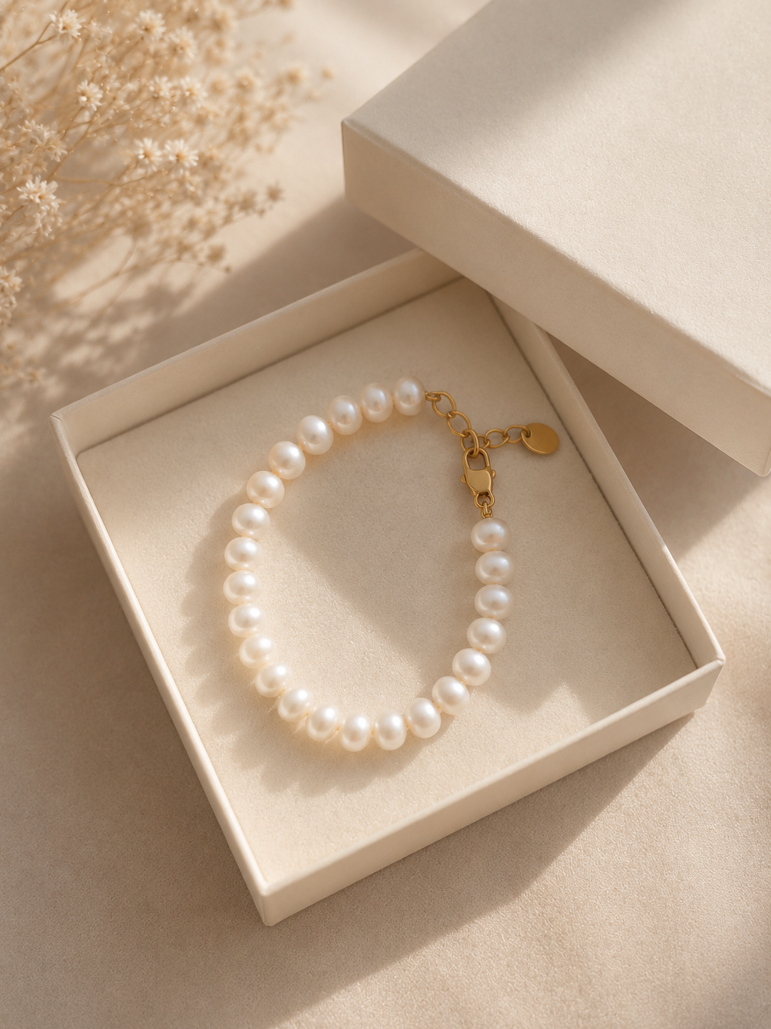 The Ivory Tide Pearl Bracelet