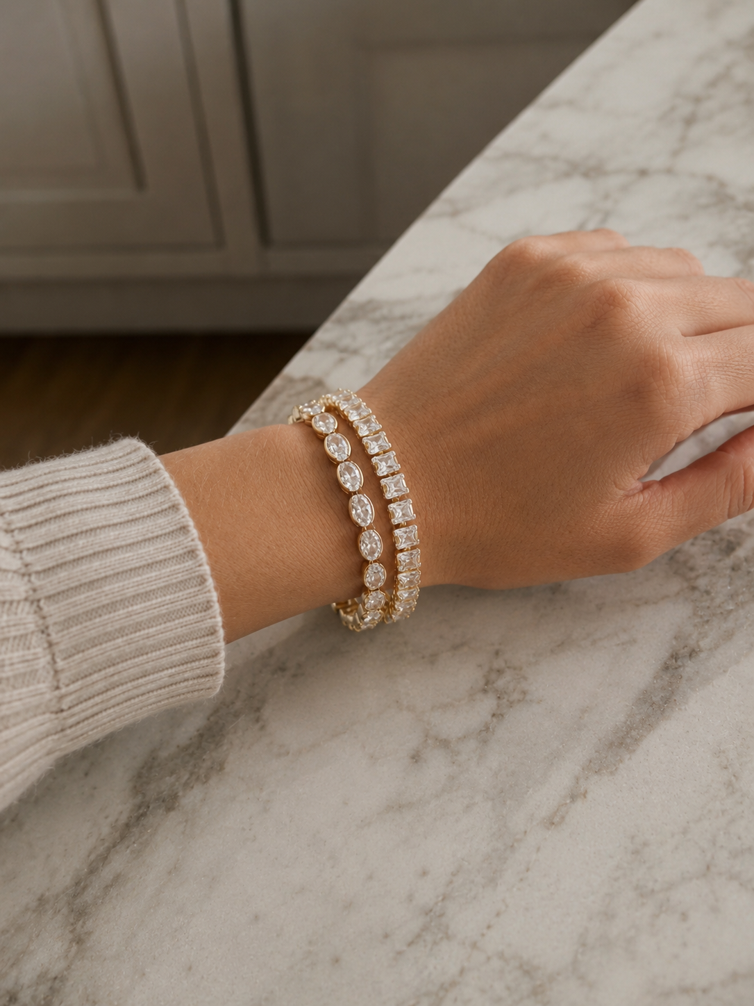 The Golden Luxe Bracelet Set